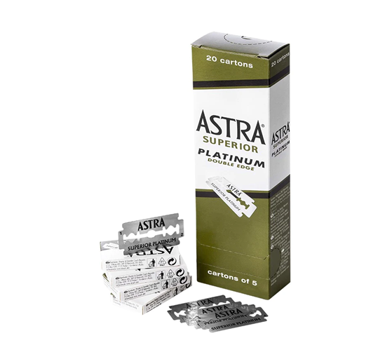 Astra Razor Blades Pack of 100, Green – ONE WORLD SHOP